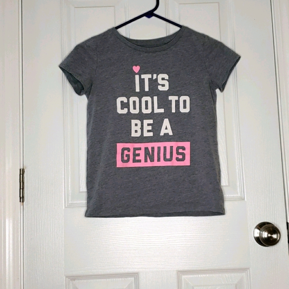 Carter's Grey Genius T-shirt (Sz 14)